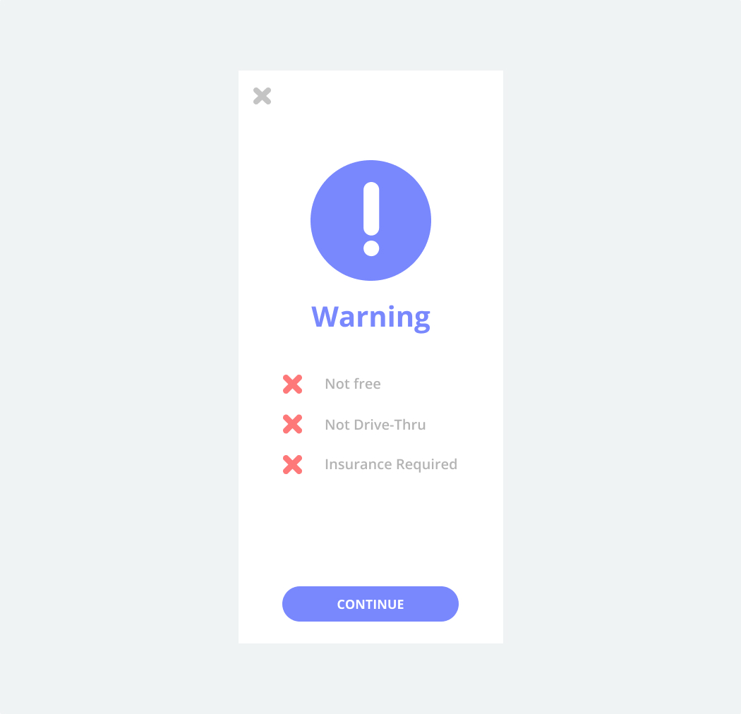 Warning