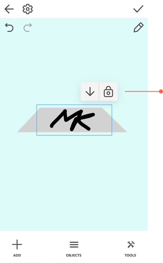 The Snap to floor and Scale equally toggles above a selected object