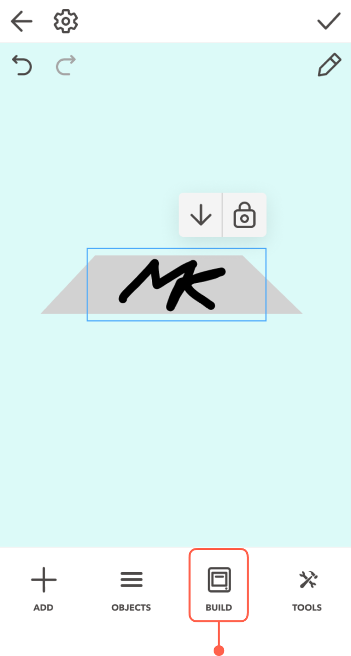 After: the Build tab is in the phone’s main nav