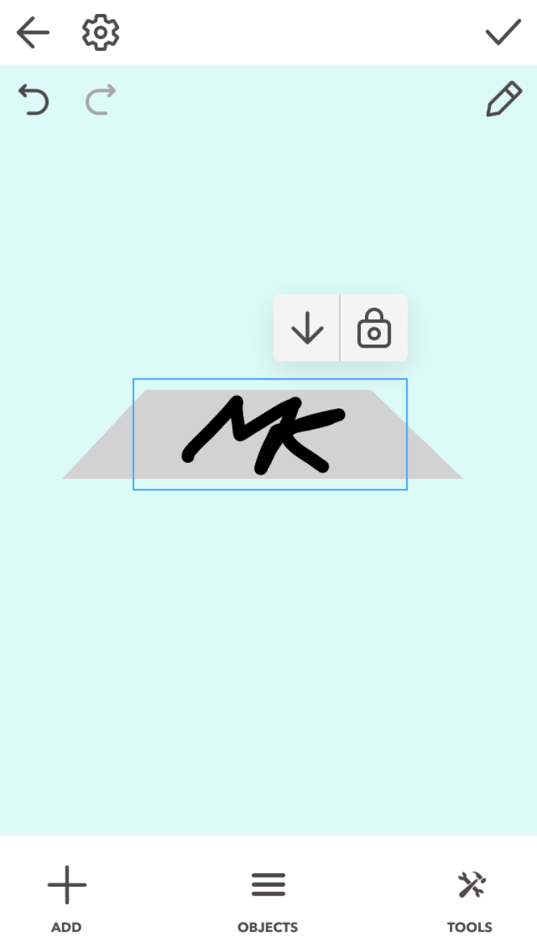 After: Edit is a button in the 3D scene, shown when an object is selected